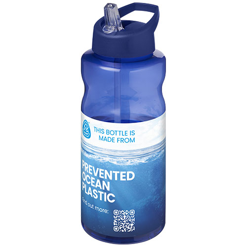 H2O Active® Eco Big Base 1L Sportflasche mit Ausgussdeckel – Bild 2