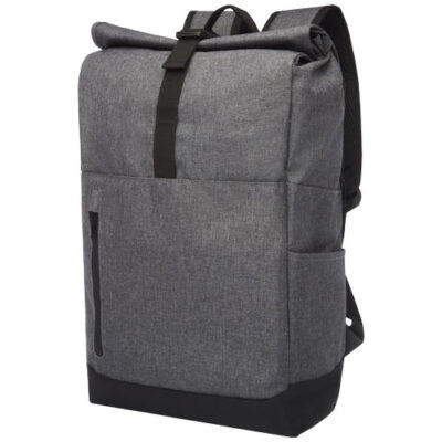 Libra 15,6" GRS recycelter Rolltop Laptop-Rucksack 12L