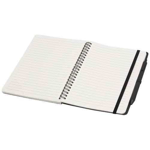 Thalaasa A5 Hardcover Notizbuch mit Kugelschreiber (schwarze Mine) – Bild 5