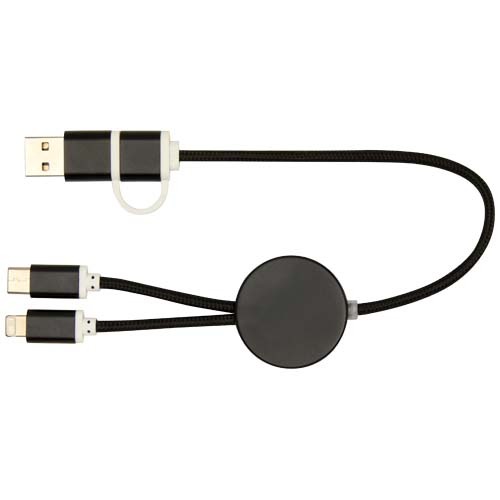 Alasia 30 cm 5-in-1 Kabel aus recyceltem Kunststoff für Datenübertragung und 27W Schnellladung – Bild 4