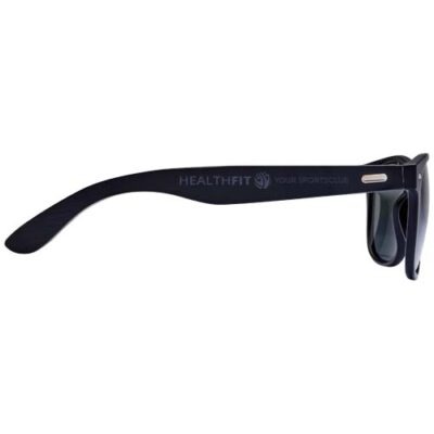 Arlo Bambus Sonnenbrille mit schwarzer Beschichtung