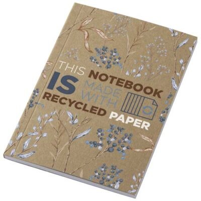 Novella Austen A6 Softcover Notizbuch aus recyceltem Kraftpapier – 50 Blatt