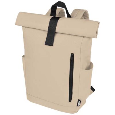 Byron 15,6" GRS RPET Roll-Top Rucksack 18 L
