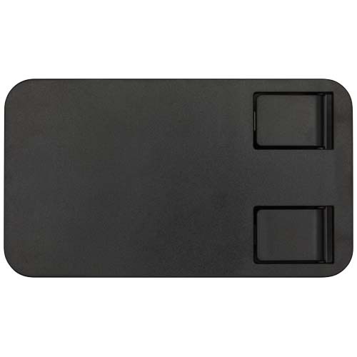 Alhena Klappbare Smartphonehalterung aus recyceltem Kunststoff mit Metallständer für den Schreibtisch – Bild 3