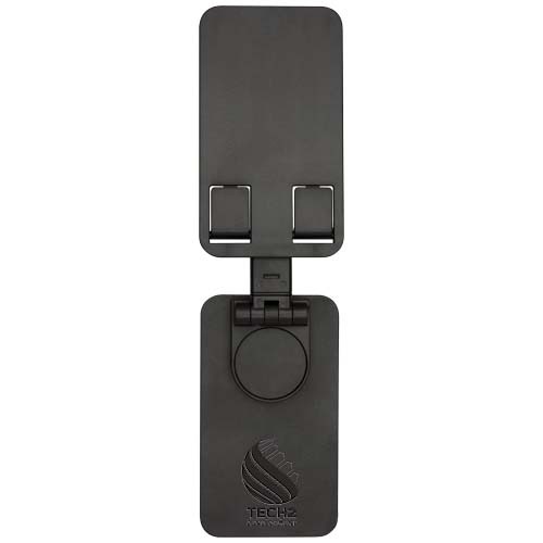 Alhena Klappbare Smartphonehalterung aus recyceltem Kunststoff mit Metallständer für den Schreibtisch – Bild 2