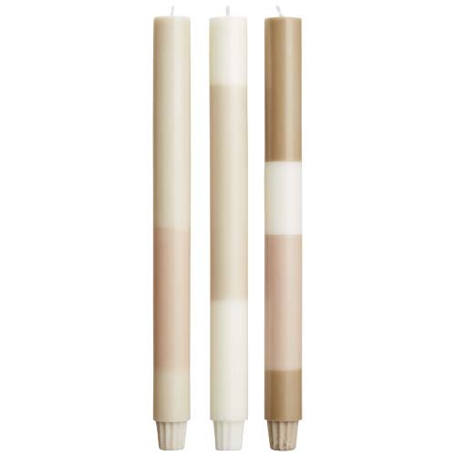 Originalhome Kerzen im Streifendesign – 3er-Set – Bild 3