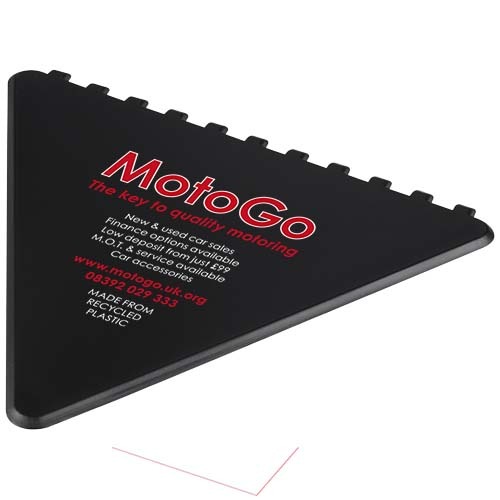 Frosty triangular recycled plastic ice scraper – Bild 2