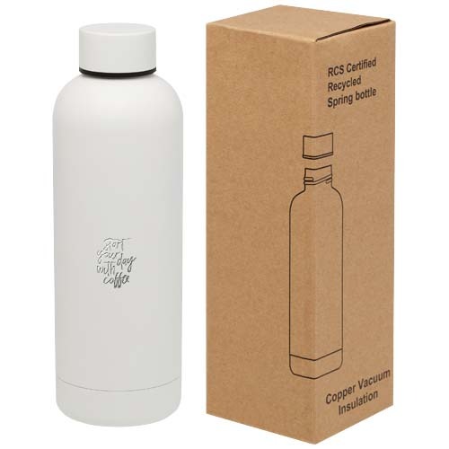 Spring 500 ml RCS-zertifizierte Kupfer-Vakuum Isolierflasche aus recyceltem Edelstahl – Bild 2