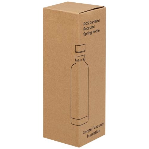 Spring 500 ml RCS-zertifizierte Kupfer-Vakuum Isolierflasche aus recyceltem Edelstahl – Bild 3