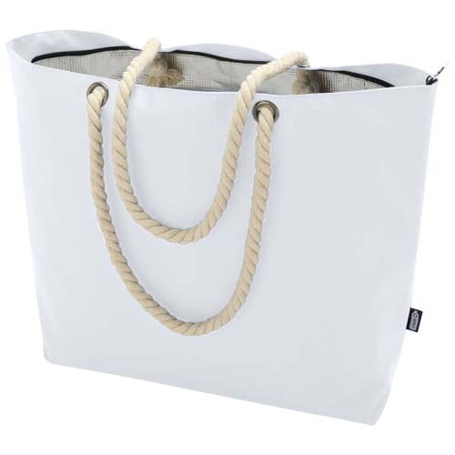 Panama Strandkühltasche mit Kordelgriffen aus recyceltem GRS-Material, 23L – Bild 5