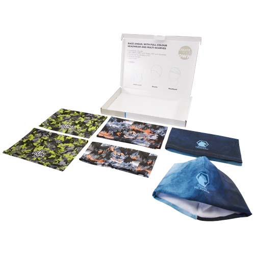 Musterbox mit Sublimation Kopfbedeckungen – Bild 2