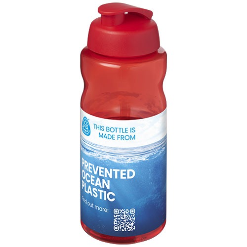 H2O Active® Eco Big Base 1L Sportflasche mit Klappdeckel – Bild 2