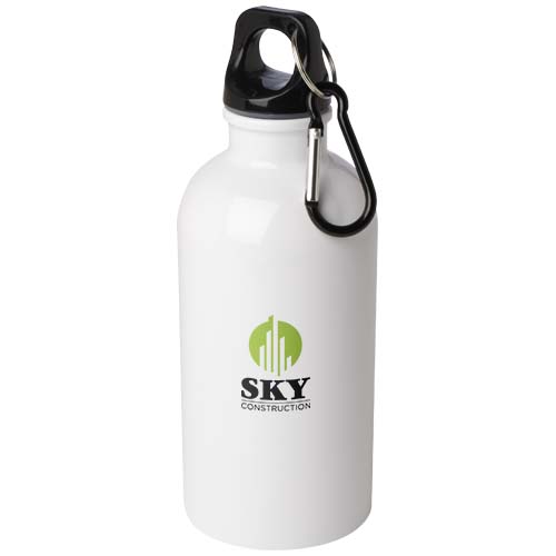 Oregon 400 ml RCS-zertifizierte, einwandige Trinkflasche aus Edelstahl mit Karabinerhaken – Bild 2