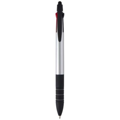 Trine 3-Farben RCS recycelter Kugelschreiber mit Stylus