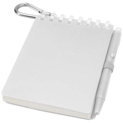 Lig Mini Recyceltes Outdoor-Softcover Notizbuch und Kugelschreiber Set (schwarze Mine)