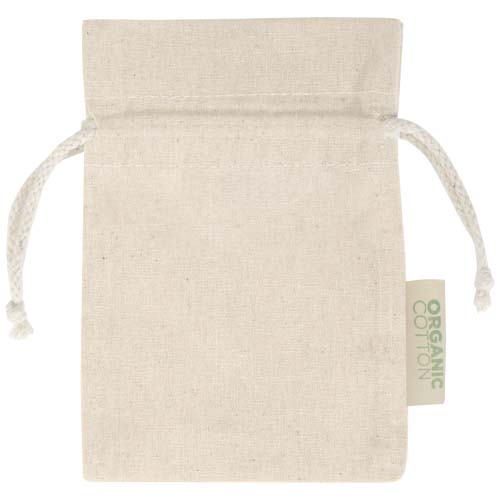 Odisha 140 g/m² OCS Bio Zuziehbeutel – 15 × 10 cm – Bild 3