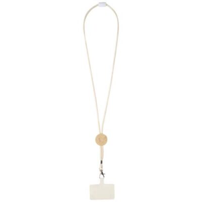 Adhab Smartphone Lanyard mit Bambusdetails