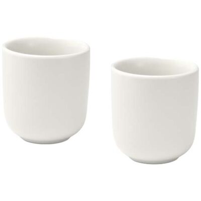 Male 90 ml Keramik Espressotassen – 2er Set, matt