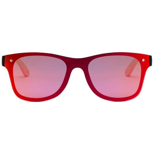 Tan Sonnenbrille mit Bambusbügeln – Bild 3
