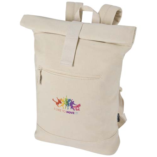 Recanvas 14” GRS recycelter Rolltop-Rucksack 16L – Bild 2