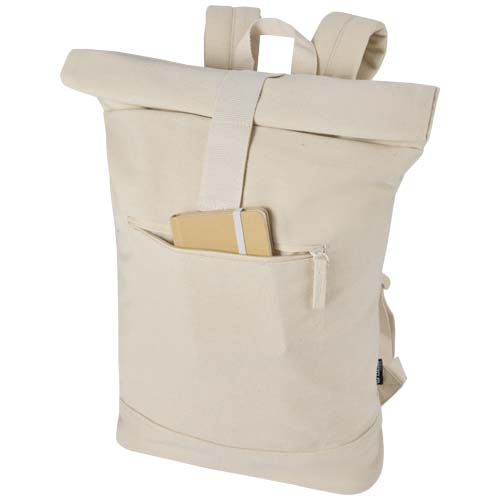 Recanvas 14” GRS recycelter Rolltop-Rucksack 16L – Bild 5