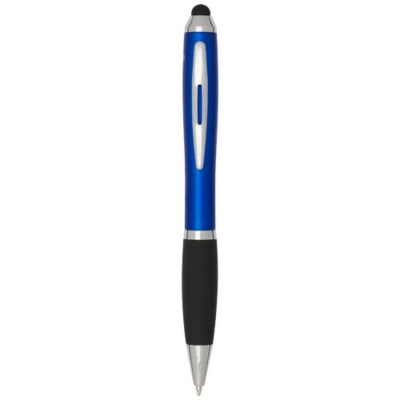 Nash RCS Stylus Kugelschreiber aus recyceltem Kunststoff mit farbigem Schaft und schwarzem Griff (schwarze Tinte)