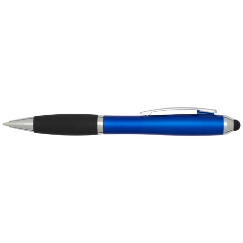Nash RCS Stylus Kugelschreiber aus recyceltem Kunststoff mit farbigem Schaft und schwarzem Griff (schwarze Tinte) – Bild 3