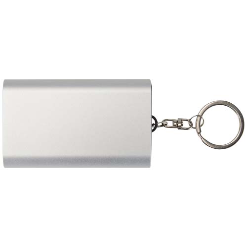 Arcturus 2000 mAh Powerbank aus recyceltem Aluminium mit Schlüsselanhänger – Bild 4