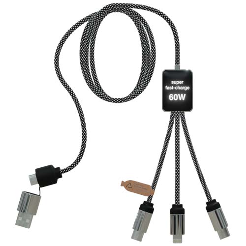 SCX.design C33 60W Typ C Ladekabel mit doppeltem Leuchtlogo – Bild 4
