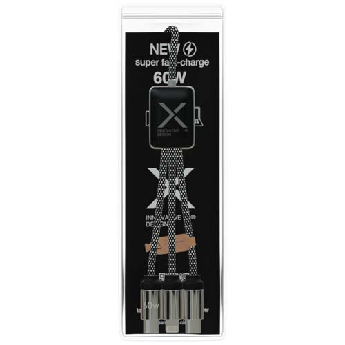 SCX.design C33 60W Typ C Ladekabel mit doppeltem Leuchtlogo – Bild 2