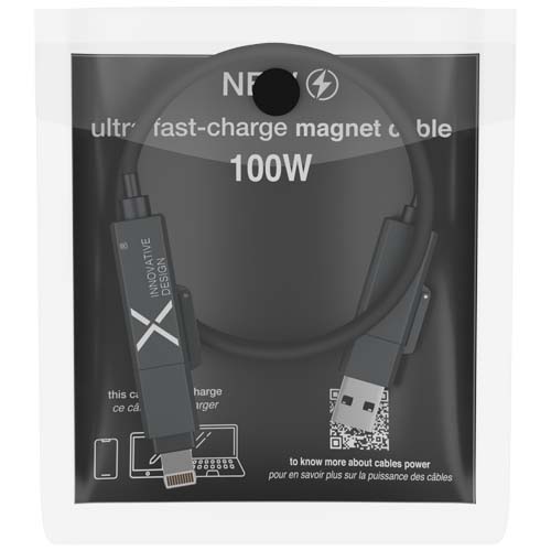 SCX.design C59 100 W magnetisches Silikon Ladekabel – Bild 2