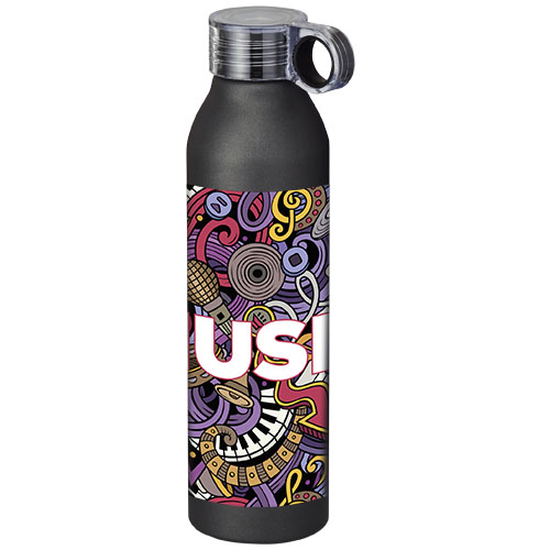 Grom 650 ml Aluminium Sportflasche – Bild 2