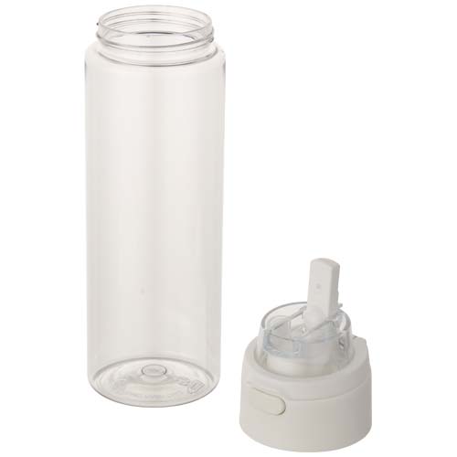 Theron 700 ml RCS Trinkflasche aus recyceltem Kunststoff mit Multifunktionsdeckel und Klappstrohhalm – Bild 5