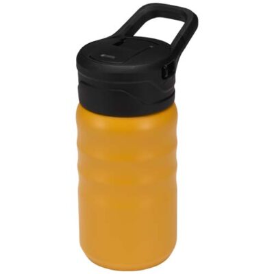 Knox 350 ml RCS-Sportflasche aus recyceltem, doppelwandigem Edelstahl mit Klappstrohhalm