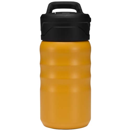 Knox 350 ml RCS-Sportflasche aus recyceltem, doppelwandigem Edelstahl mit Klappstrohhalm – Bild 3