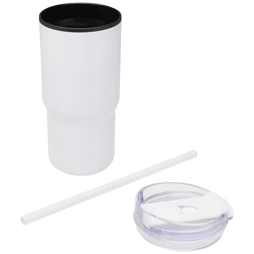 Westin 540 ml RCS-Becher aus recyceltem Material, doppelwandig isoliert, mit Trinkhalm – Bild 4