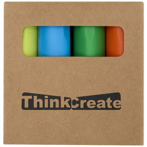 Mini-Textmarker-Set aus recyceltem Kunststoff – Bild 2