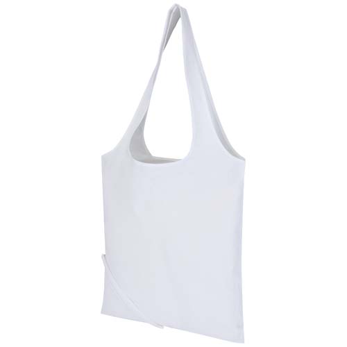 Madras-Mischgewebe, 140 g/m², GRS-zertifizierte, faltbare Baumwoll-Tragetasche, 7 l – Bild 5