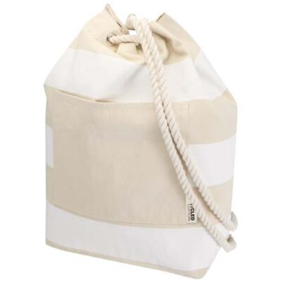 Florida 270 g/m² GRS-zertifizierte Reisetasche aus Recyclingmaterial, 15 l