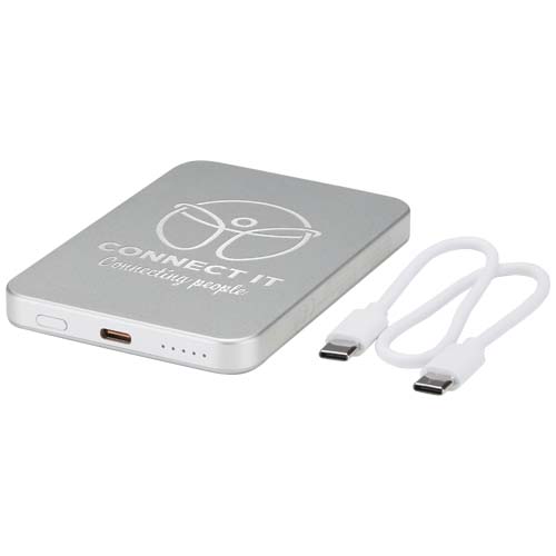 Avis 5000 mAh RCS Powerbank aus recyceltem Aluminium mit Magnetfunktion – Bild 2