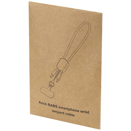 Arich RCS-Handschlaufe aus recyceltem Material mit integriertem 20-W-Ladekabel (Typ C) – Bild 3