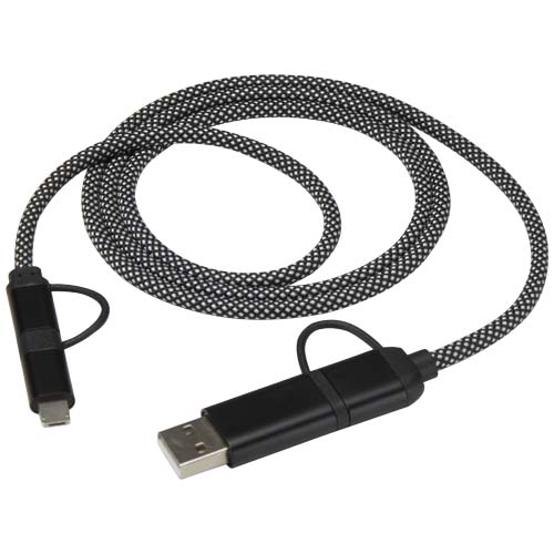 SMART 65 W, 100 cm, RCS-zertifiziertes magnetisches 5-in-1-Ladekabel