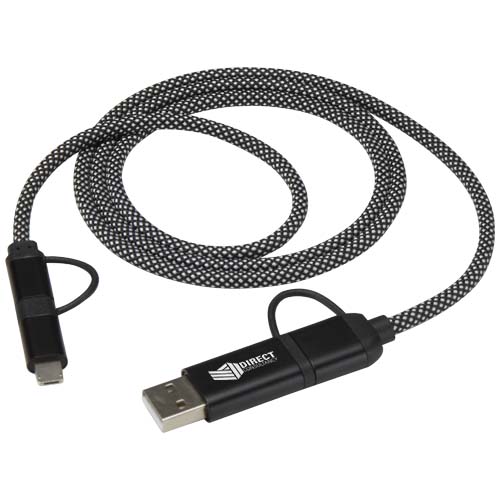 SMART 65 W, 100 cm, RCS-zertifiziertes magnetisches 5-in-1-Ladekabel – Bild 2