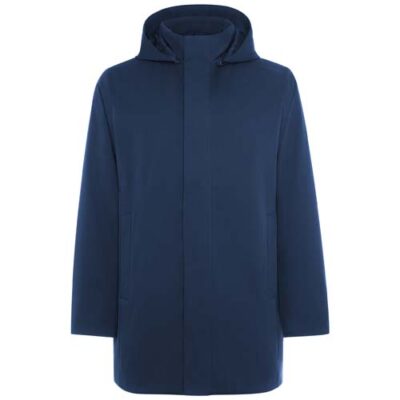 Gepolsterte Unisex-Parka-Jacke mit Kuppelkragen