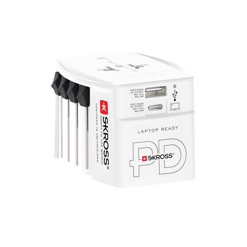 SKROSS® MUV AC65PD Reiseadapter mit USB-C Kabel – Bild 4