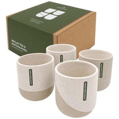Originalhome Reclay 350 ml Tee- und Matcha-Becher Set